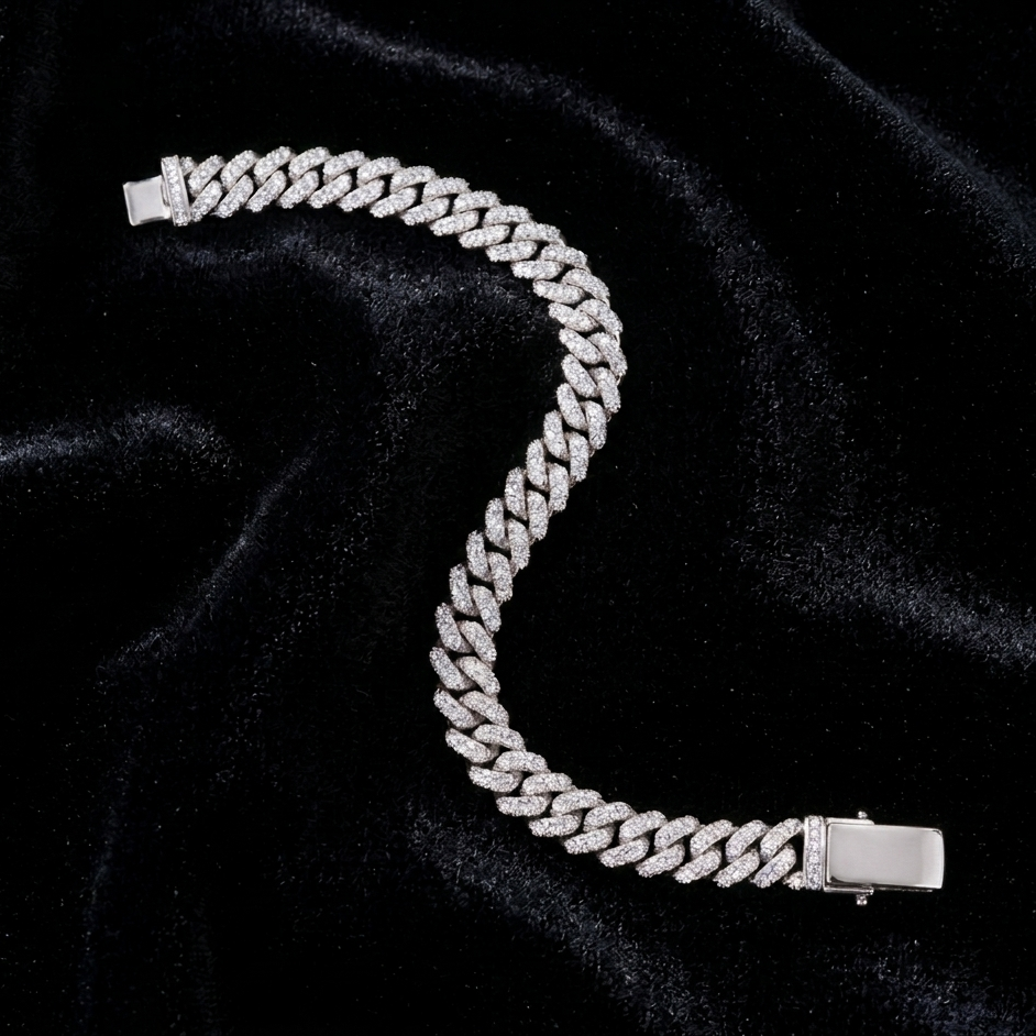 Iced Out Cuban Link Bracelet