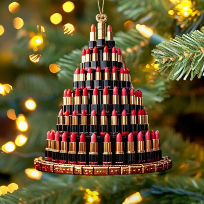 Lipstick Tree Ornament
