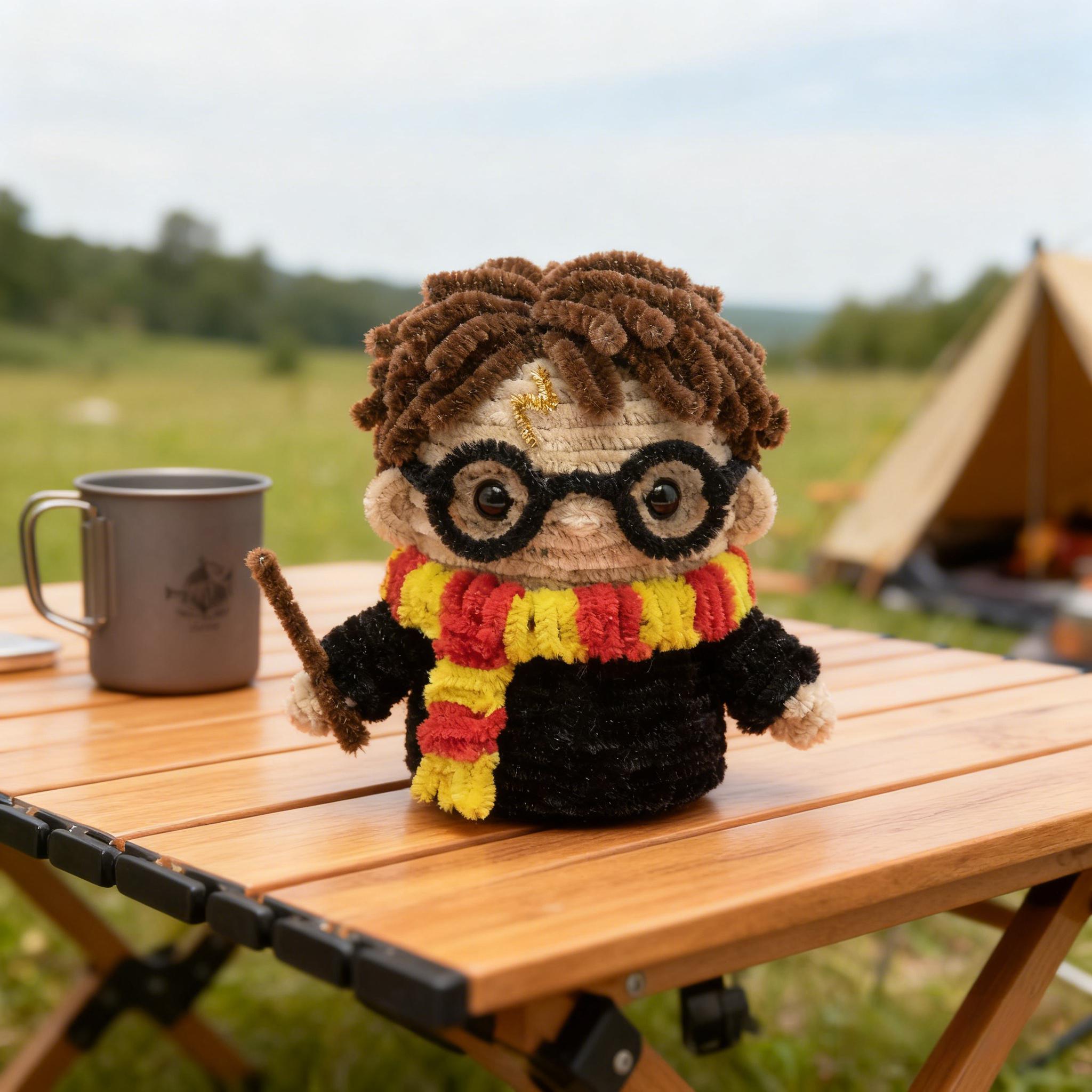 ⚡ DIY Pipe Cleaner "Wizard HP" Doll Kit