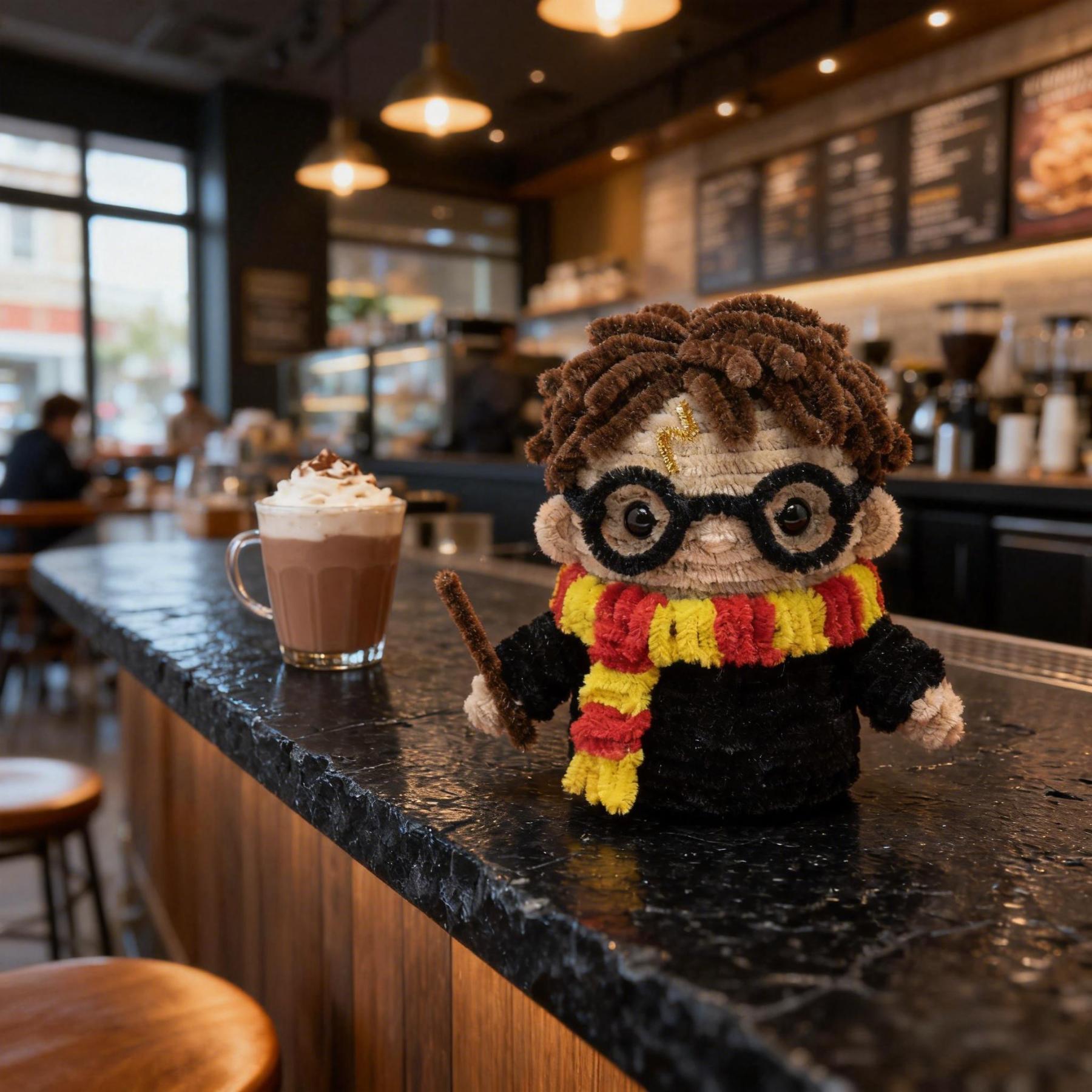 ⚡ DIY Pipe Cleaner "Wizard HP" Doll Kit