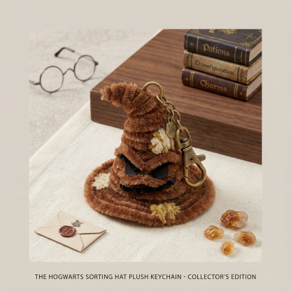 🎩 DIY Pipe Cleaner "Sorting Hat" Charm Kit