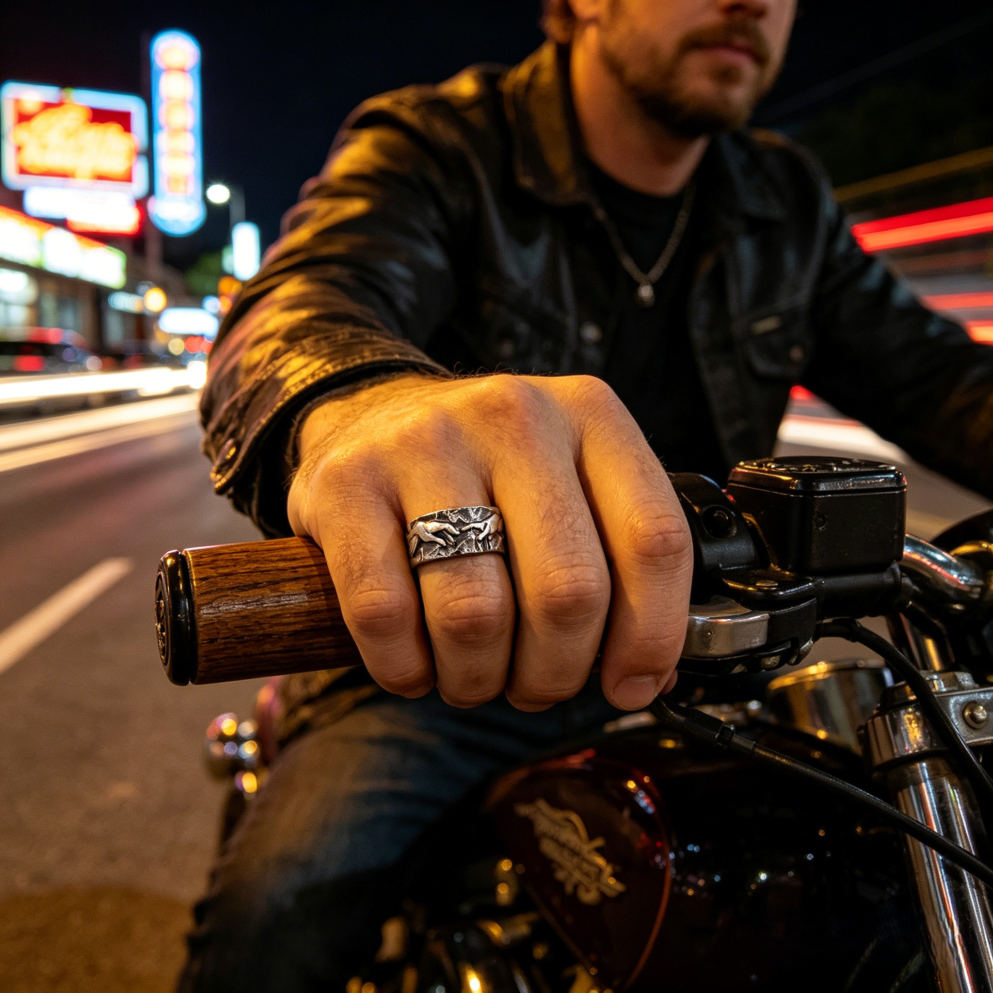 Creation of Adam Open Ring