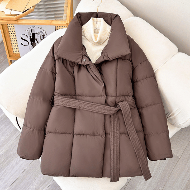 Nou pentru iarna 2025 - jachetă elegantă căptușită cu guler ridicat