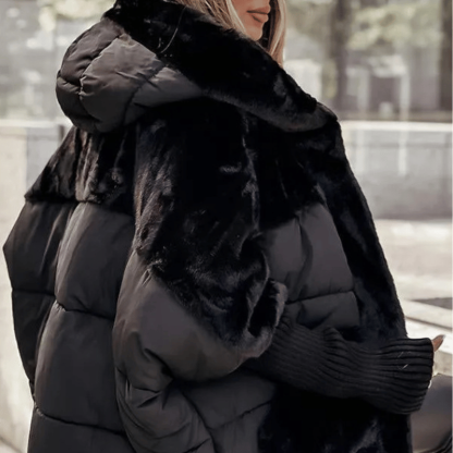 🔥Toamnă și iarnă noi-Jachetă de bumbac cu pălărie