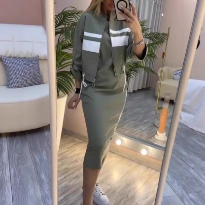 🎁2025 Nou - Set jachetă casual + rochie