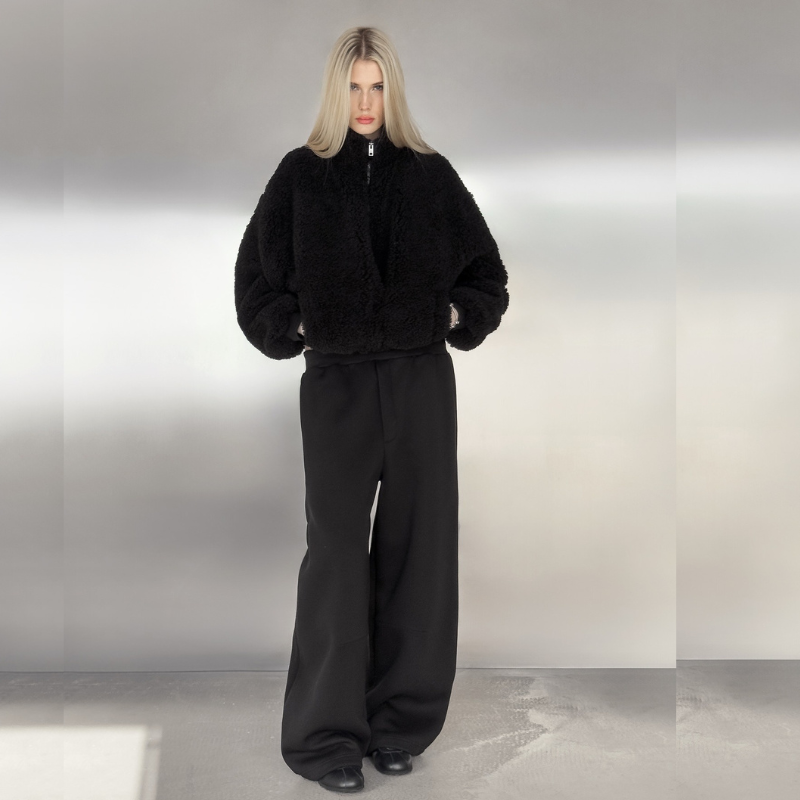 Zimní nové produkty-Módní plyšový kabát