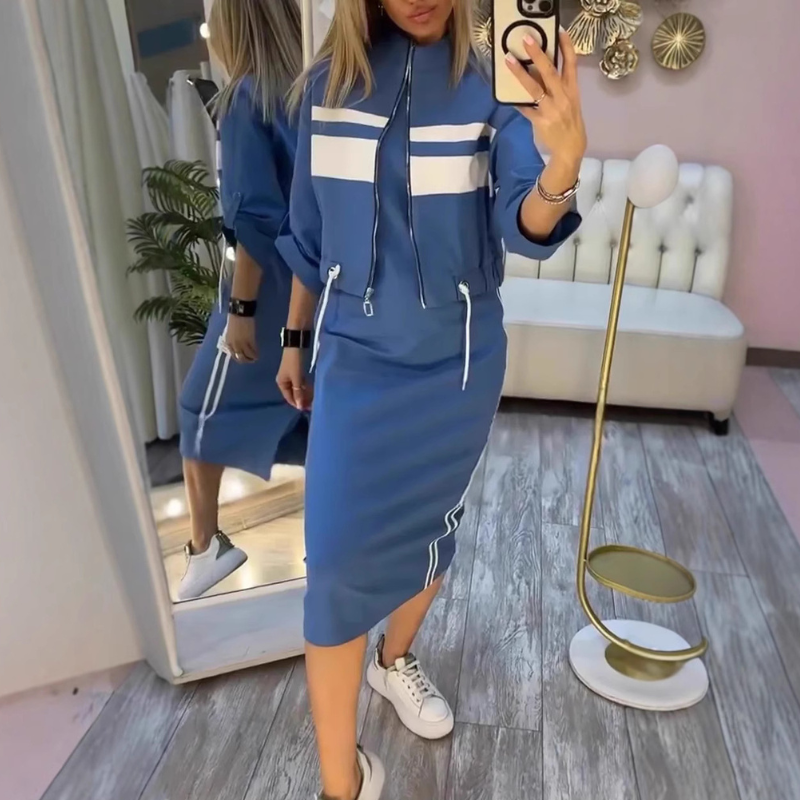 🎁2025 Nou - Set jachetă casual + rochie