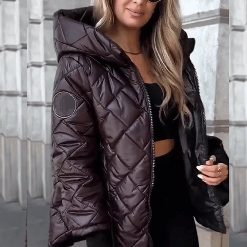 ✨Jachetă clasică din bumbac în carouri în formă de diamant