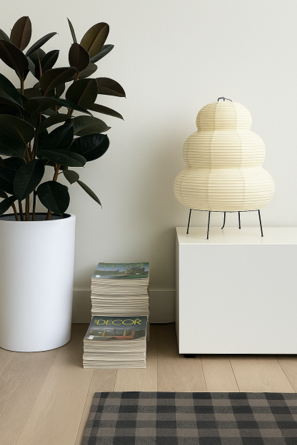Soft Glow Paper Lamp