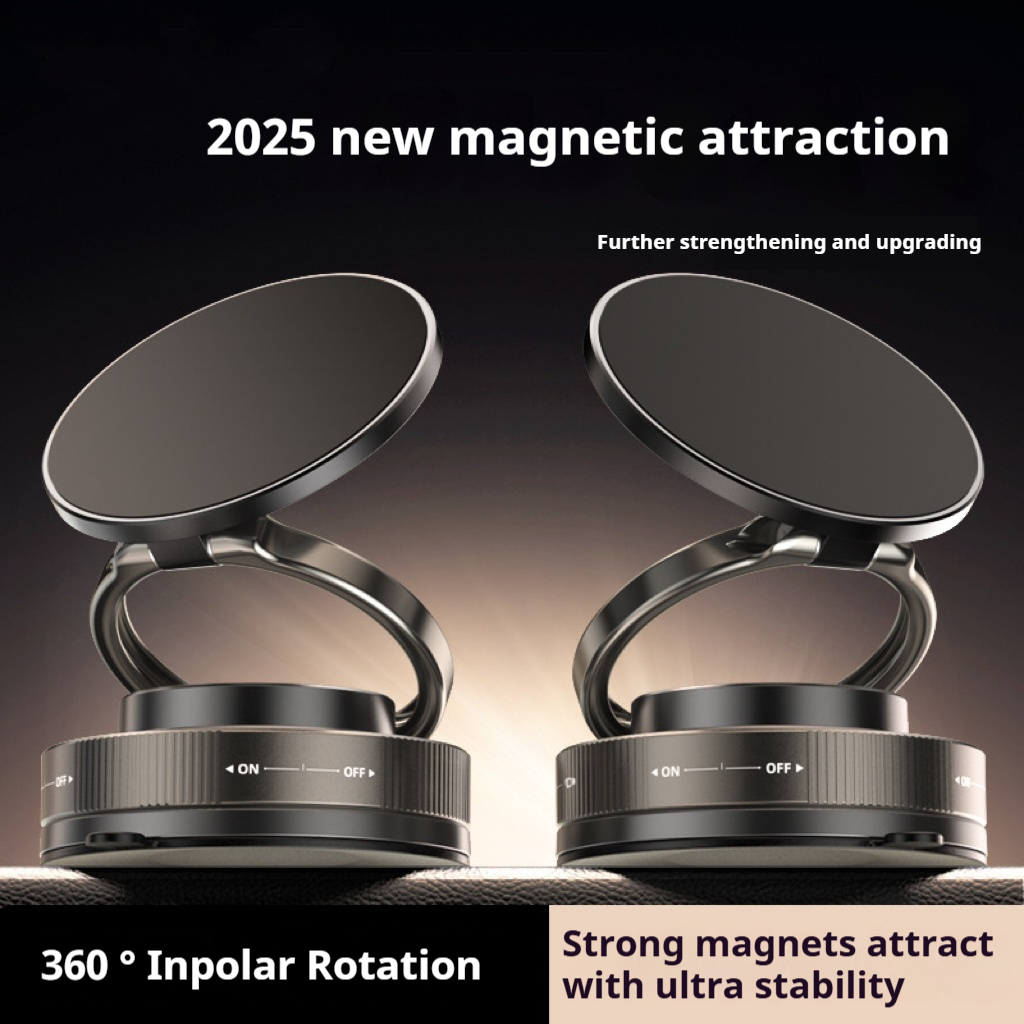 360° Adjustable Vacuum Magnetic Phone Holder