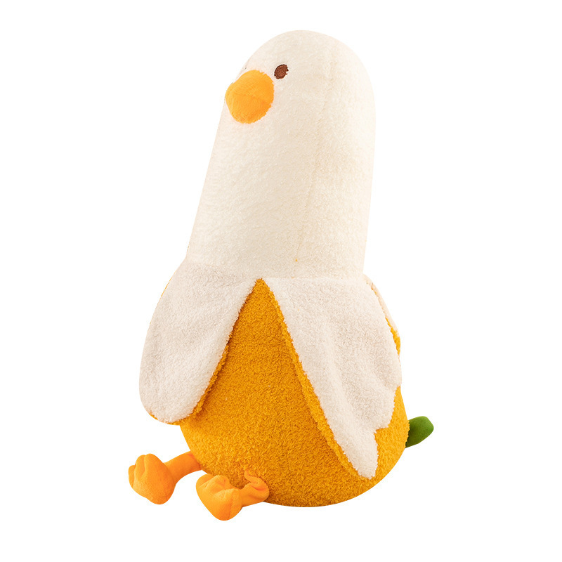 Banana Duck Plush Toy Pillow