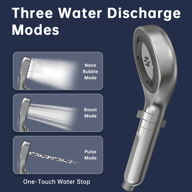 Pressurizing Water Filter Massage Spray Hand Shower Filter