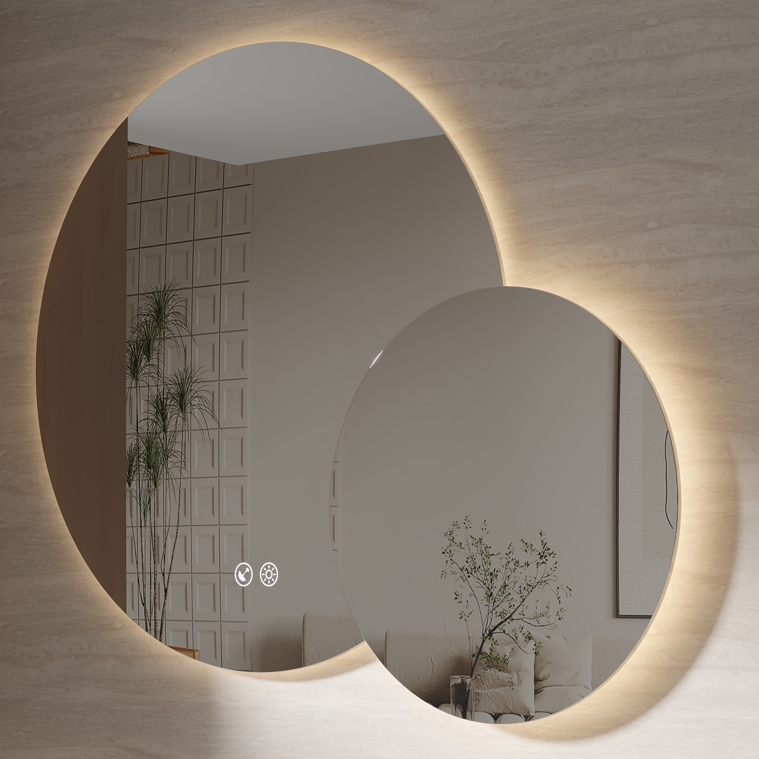 Bathroom Mirror-RLM13