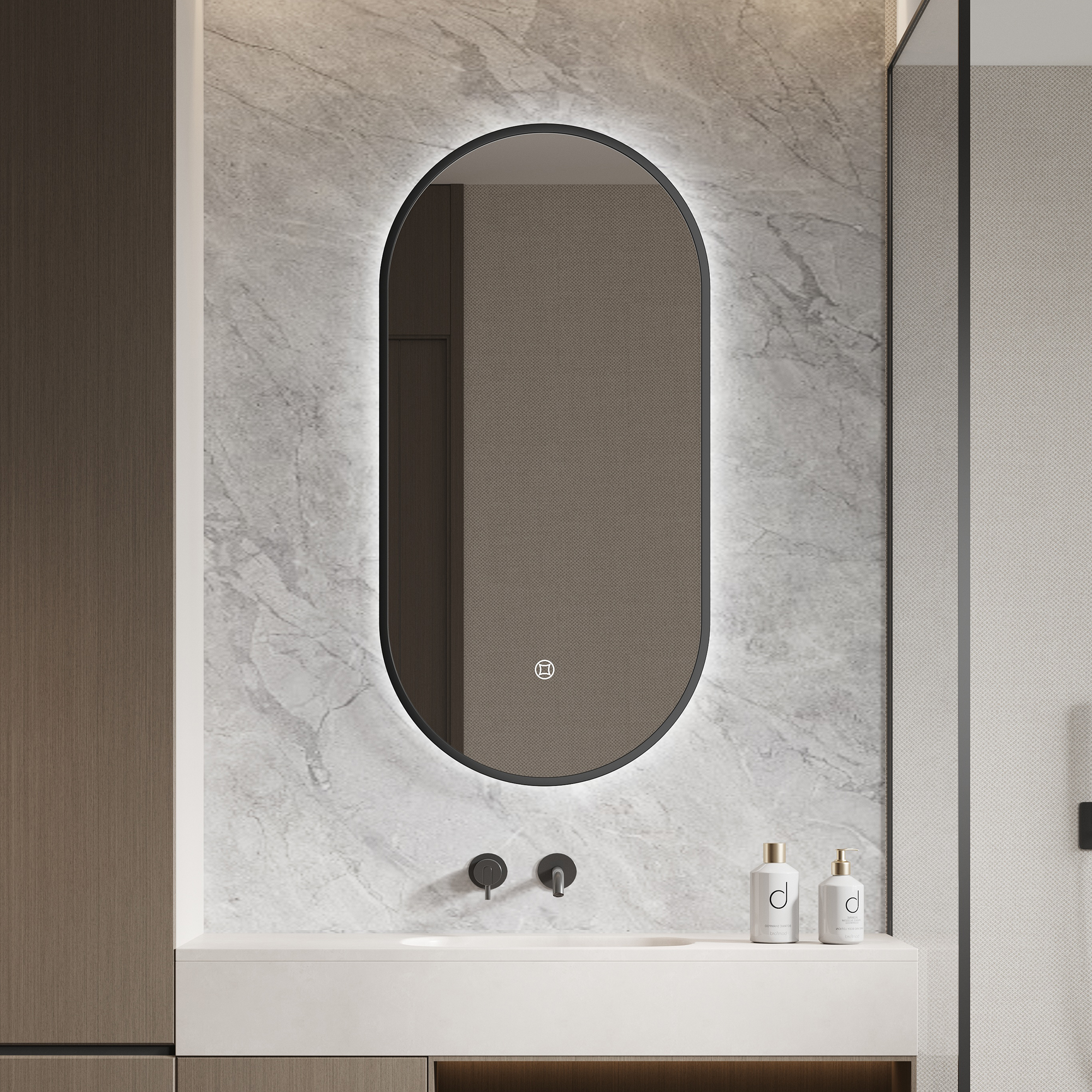 Bathroom Mirror-ROLM08