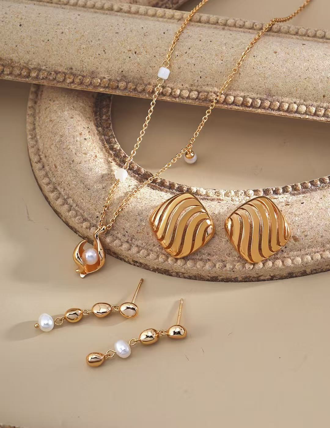 Simple Geometric Earrings