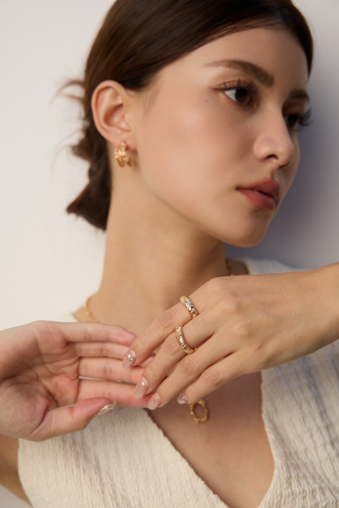 Retro Design Zircon Ring