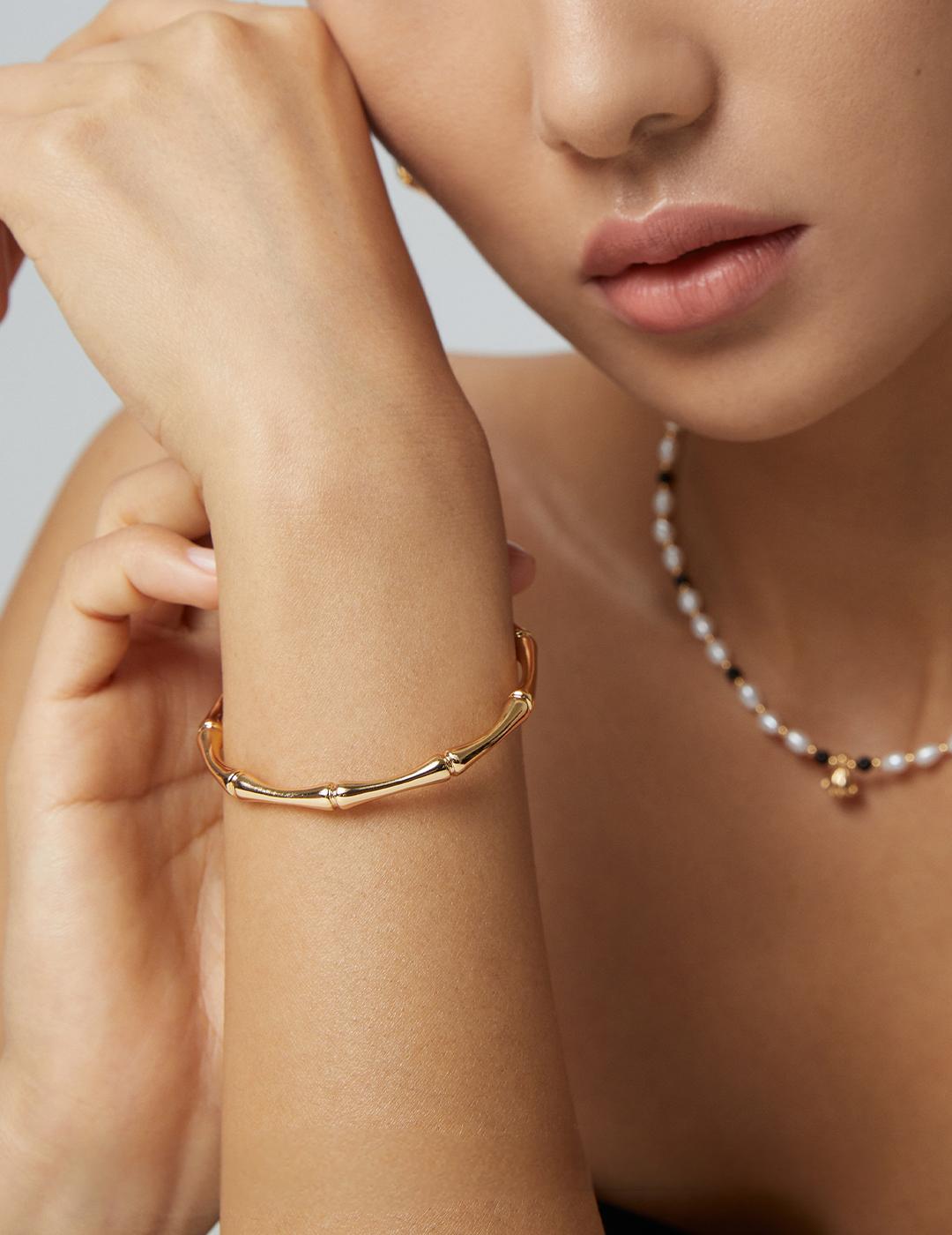 bamboo joint bracelet