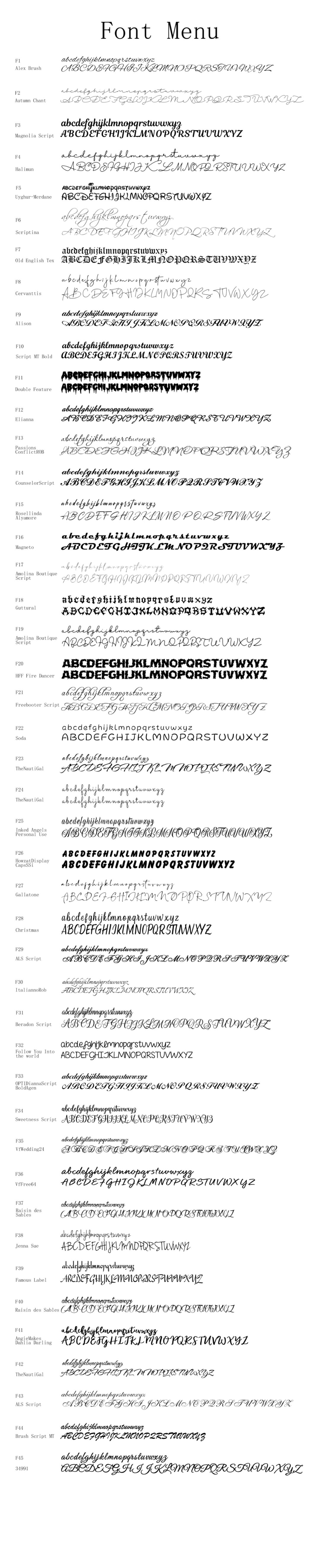 Customized necklace with letters