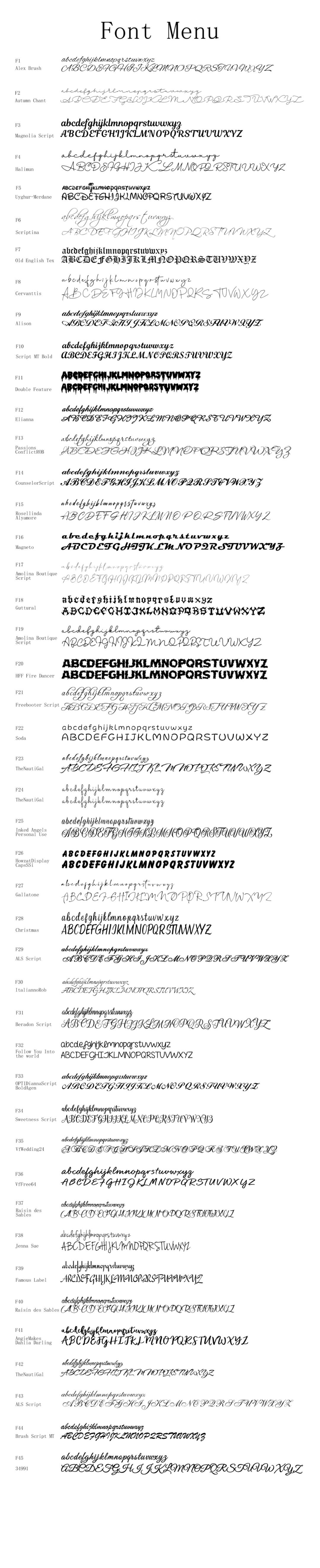 Customized necklace with letters