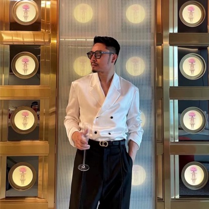 🔥50% off-Men's casual double-breasted fashionable suit set