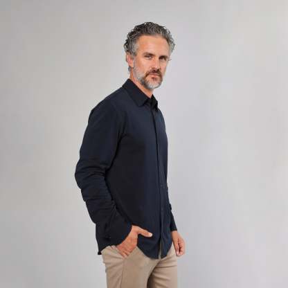 The Base Long Sleeve Knit Shirt 3-Pack-VibeCloset