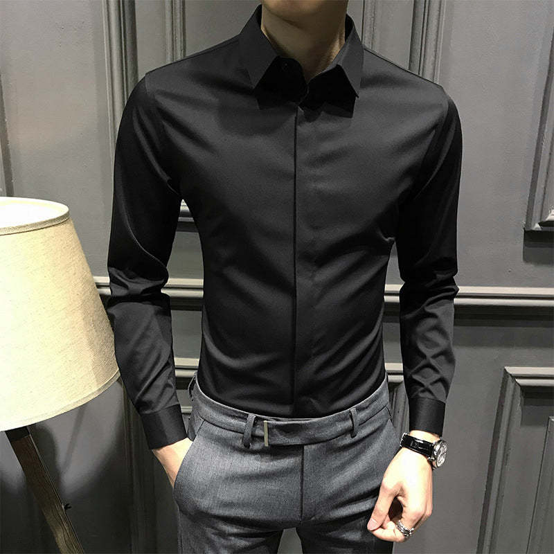 🔥2025 HOT SALE🔥Men's Wrinkle-Free Button-Down Shirt