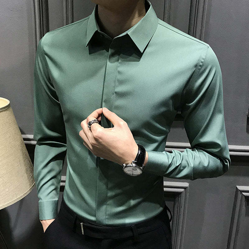 🔥2025 HOT SALE🔥Men's Wrinkle-Free Button-Down Shirt