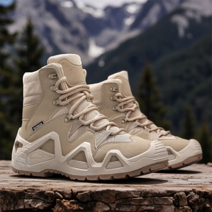 Waterproof, puncture-proof and smash-proof hiking boots