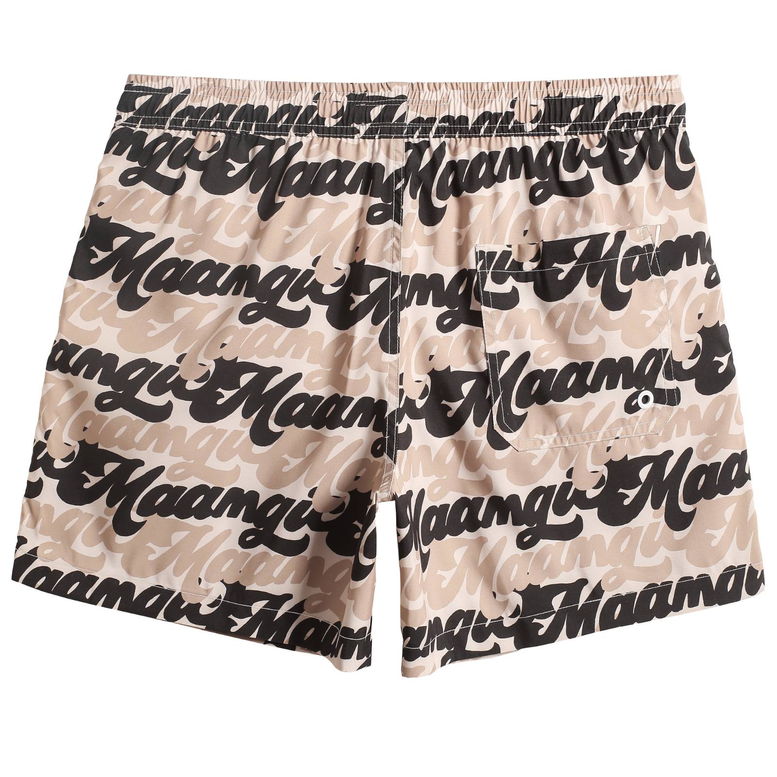 🩳⛱5.5 Inch Inseam Coffee Swim Trunks-VibeCloset