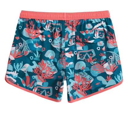 4.5 Inch Inseam Vintage Stretch Great Barrier Swim Trunks-VibeCloset