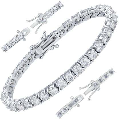 Moissanite Tennis Bracelet