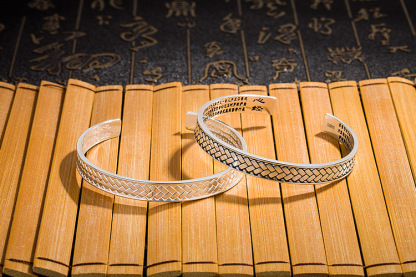 Celtic Loyalty Men's Silver Cuff Bracelet