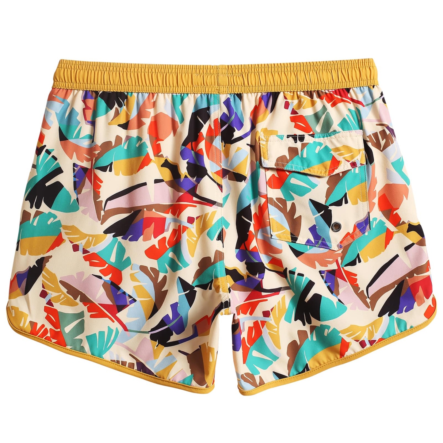 4.5 Inch Inseam Vintage Stretch Swallow Homing Swim Trunks-unboundedy