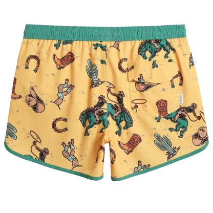 4.5 Inch Inseam Vintage Stretch Swallow Homing Swim Trunks-unboundedy