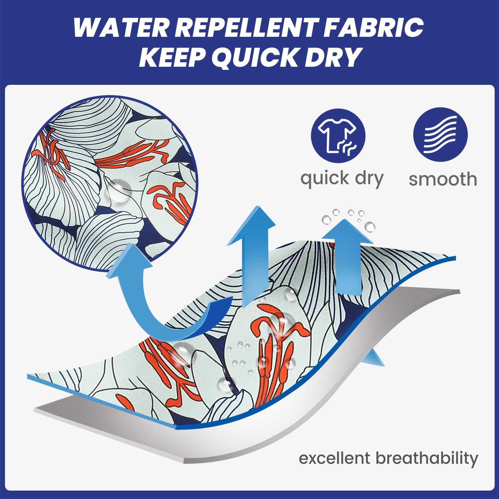 4.5 Inch Inseam Vintage Classical Flowers Swim Trunks-VibeCloset