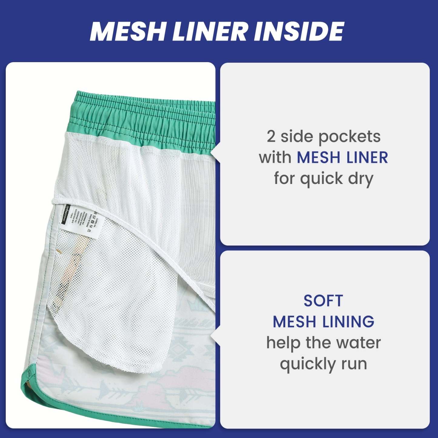 4.5 Inch Inseam Vintage Stretch Desert Gobi Swim Trunks-VibeCloset