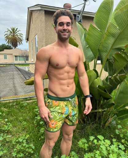 4.5 Inch Inseam Vintage Stretch Green Malaysia Swim Trunks-VibeCloset