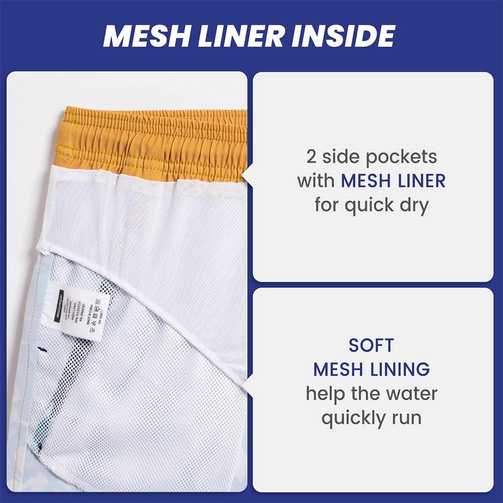 4.5 Inch Inseam Vintage Stretch Navy Bud Swim Trunks-VibeCloset