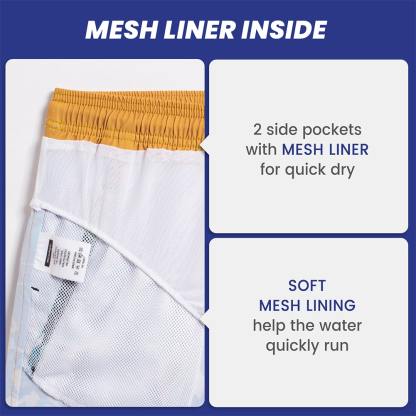 4.5 Inch Inseam Vintage Stretch Navy Bud Swim Trunks-VibeCloset