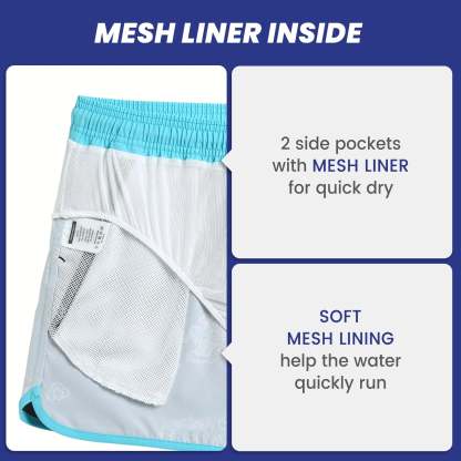 4.5 Inch Inseam Vintage Stretch Neon Dragon Swim Trunks-VibeCloset