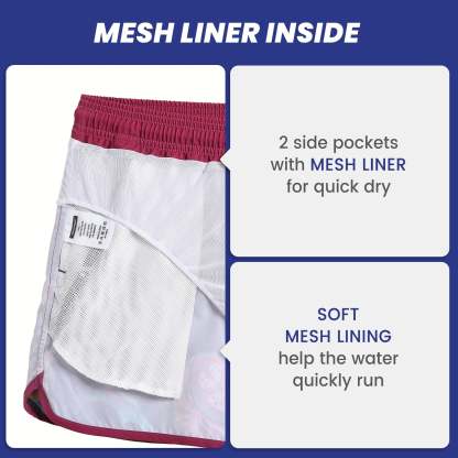 4.5 Inch Inseam Vintage Stretch Night Bat Swim Trunks-VibeCloset