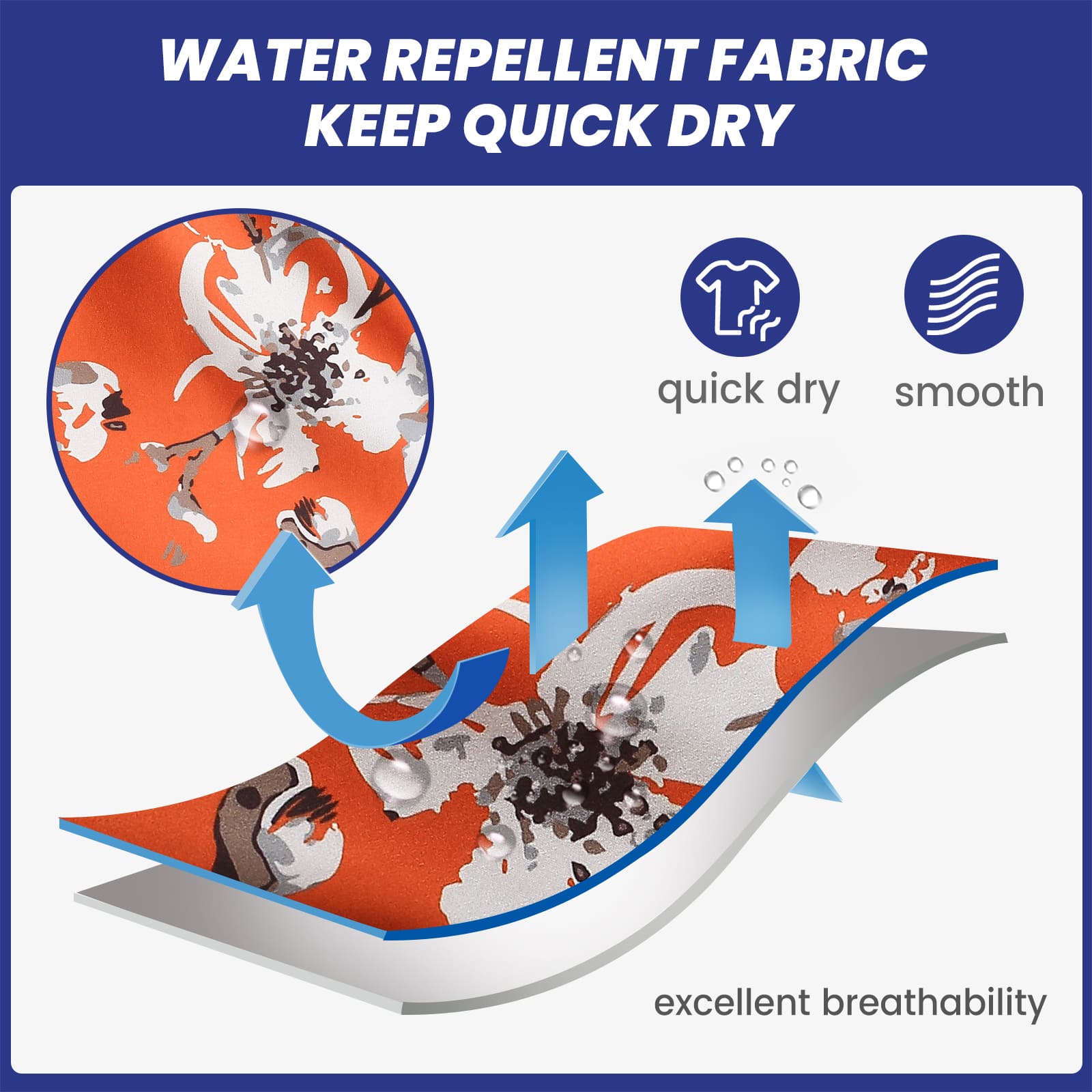 4.5 Inch Inseam Vintage Stretch Pear Blossom Swim Trunks-VibeCloset