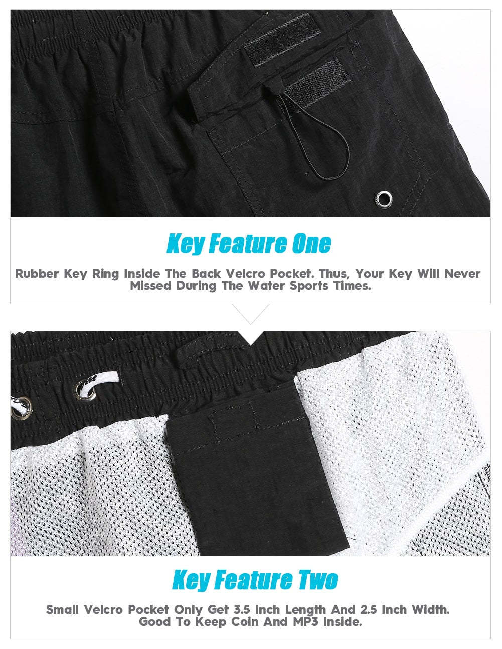 4.5 Inch Solid Nylon Swim Trunks Slim Fit-unboundedy