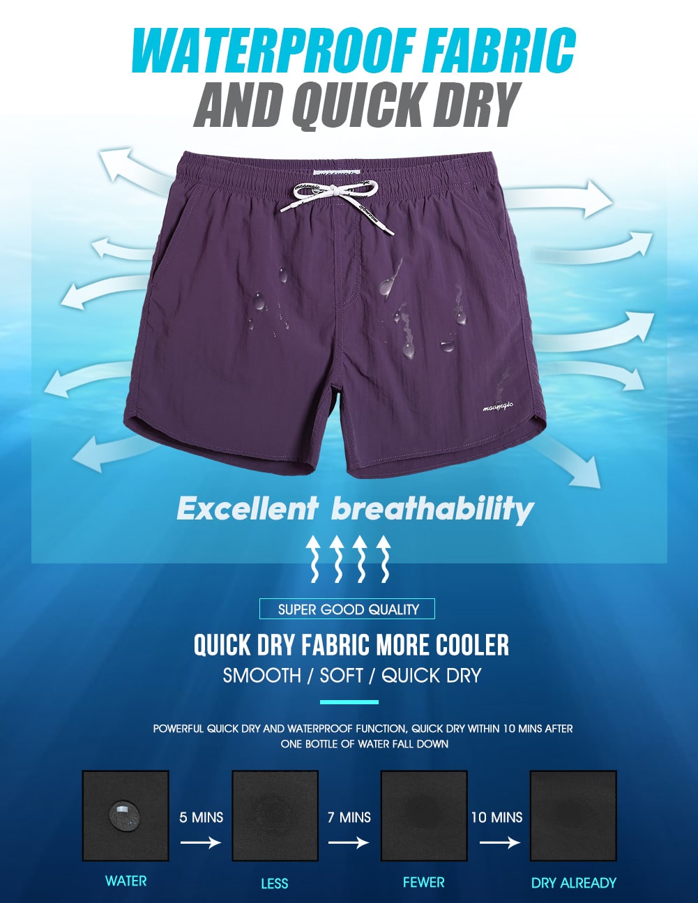 4.5 Inch Solid Nylon Swim Trunks Slim Fit-unboundedy