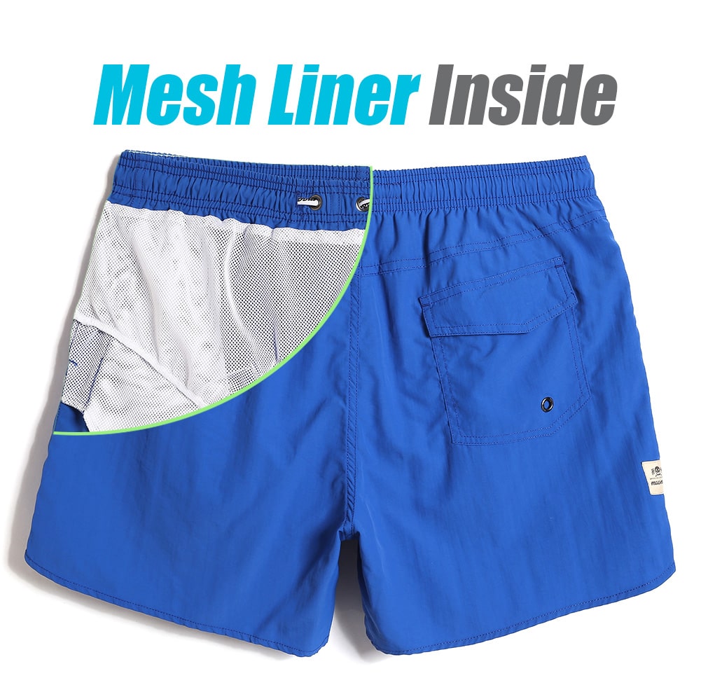 4.5 Inch Solid Nylon Swim Trunks Slim Fit-unboundedy