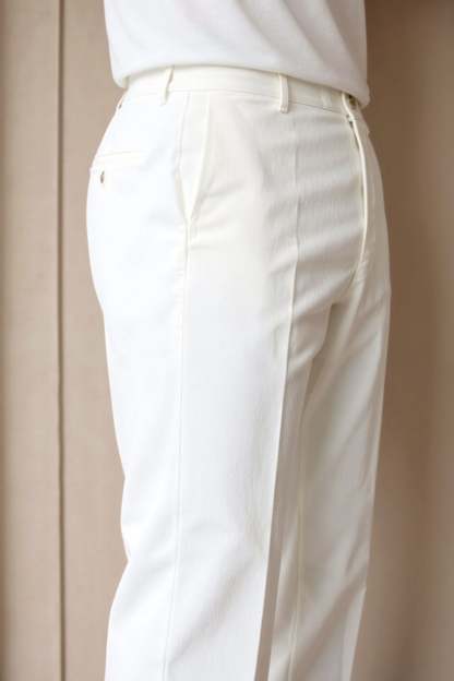Smart Luxury Regular Fit Chino Ankle Pants-VibeCloset