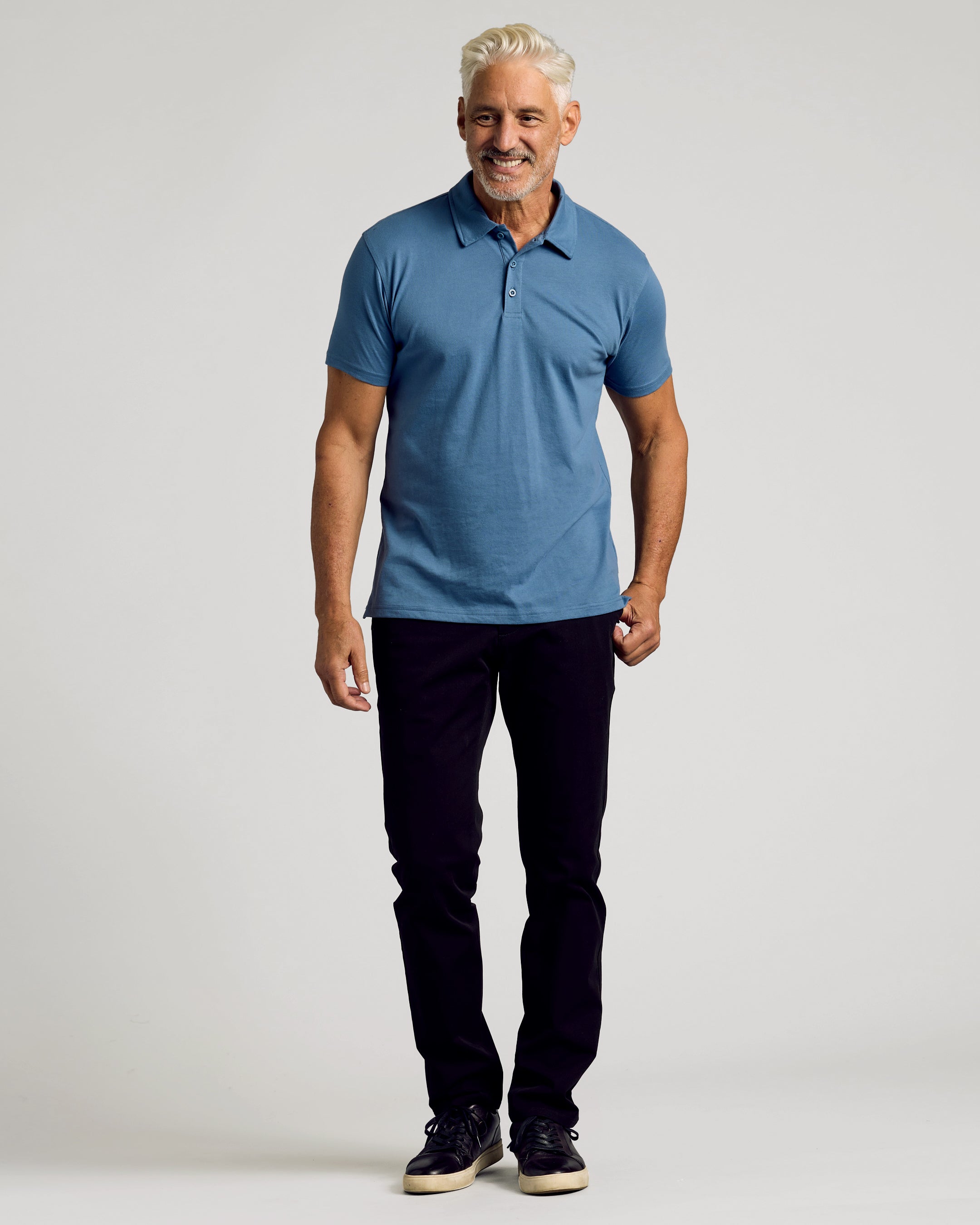 Fiord Short Sleeve Polo-VibeCloset