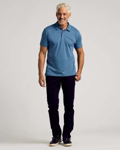 Fiord Short Sleeve Polo-VibeCloset
