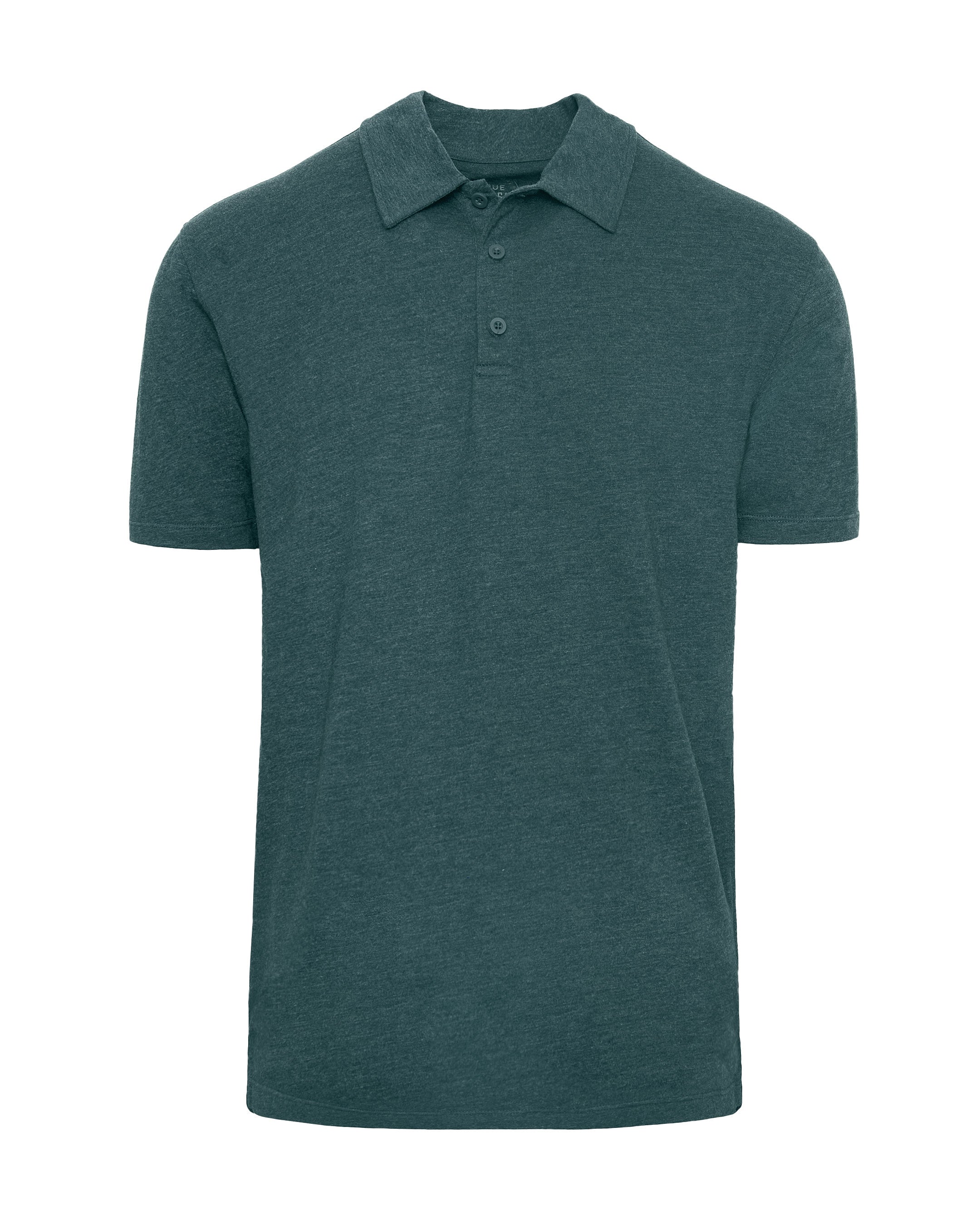 Heather Seafarer Short Sleeve Polo-VibeCloset