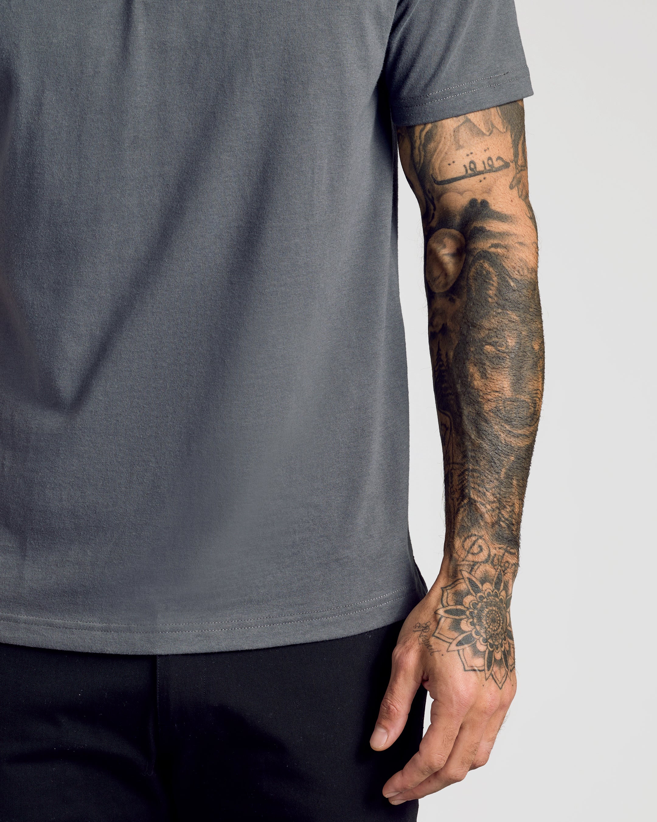 Carbon Short Sleeve Polo-VibeCloset